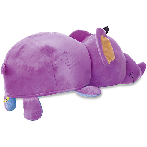 Мягкая игрушка-вывернушка 1toy Голубой щенок - Фиолетовый слон, 76 см от 1Toy
