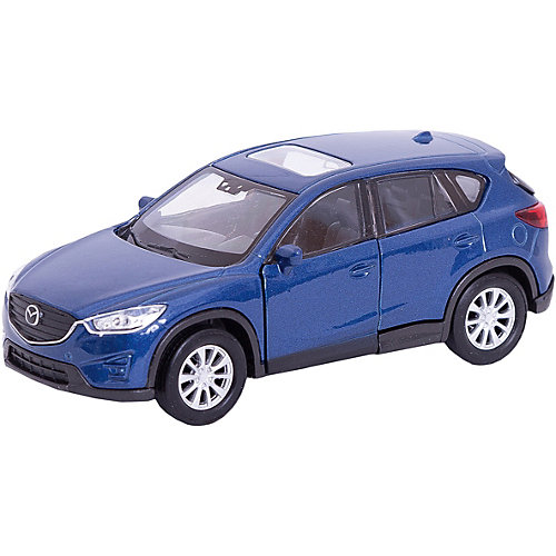 Коллекционная машинка Welly "Mazda CX-5", 1:34-39, синяя от Welly
