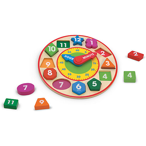 Сортер Melissa & Doug "Сортировщик-часы" от Melissa & Doug