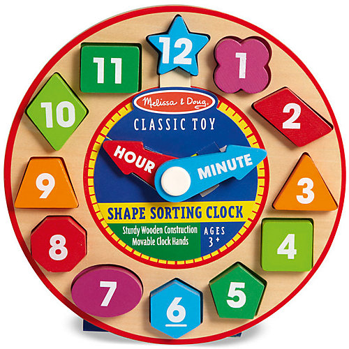 Сортер Melissa & Doug "Сортировщик-часы" от Melissa & Doug