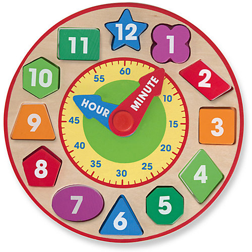 Сортер Melissa & Doug "Сортировщик-часы" от Melissa & Doug