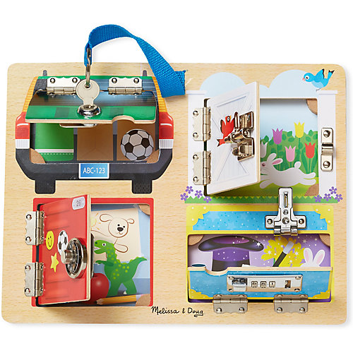 Бизиборд Melissa & Doug "Доска с замочками" от Melissa & Doug