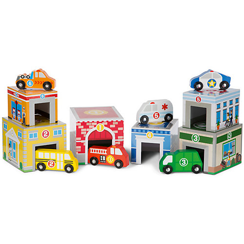 Набор Melissa & Doug "Гаражи сортировщики" от Melissa & Doug