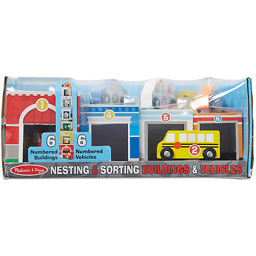 Набор Melissa & Doug "Гаражи сортировщики" от Melissa & Doug