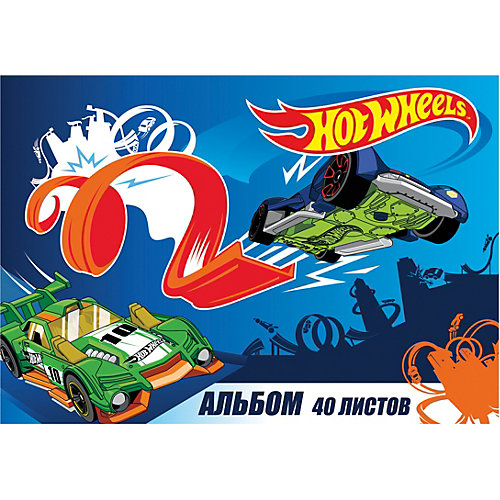 Альбом для рисования Centrum «Hot Wheels», А4, 40 листов от CENTRUM
