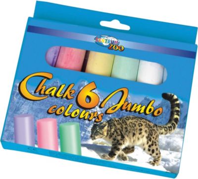 Мелки цветные Centrum «Jumbo», 6 цветов