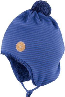 maximo Baby-Jungen Eske mit Rippstruktur und Pompon M/ütze