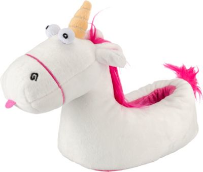 Minions Hausschuhe , Einhorn wei� Gr. 29 M�dchen Kinder