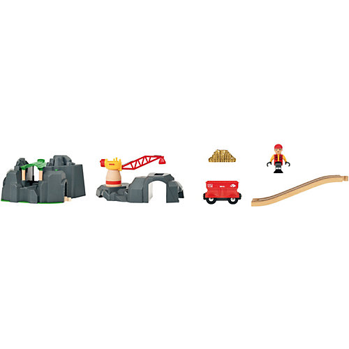 Игровой набор Brio "Туннель с подъемным краном" от BRIO