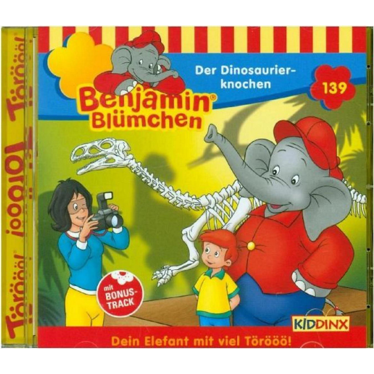 CD Benjamin Blümchen 139 Der Dinosaurierknochen
