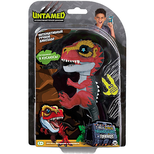 Интерактивный динозавр WowWee Fingerlings "Рипси", 12 см от WowWee