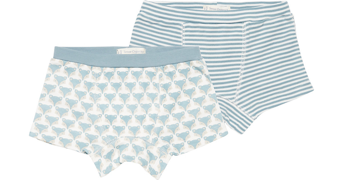 Sense Organics · Boxershorts PRINCE Doppelpack , Organic Cotton Gr. 116 Jungen Kinder Sense Organics · Boxershorts PRINCE Doppelpack , Organic Cotton Gr. 116 Jungen Kinder
