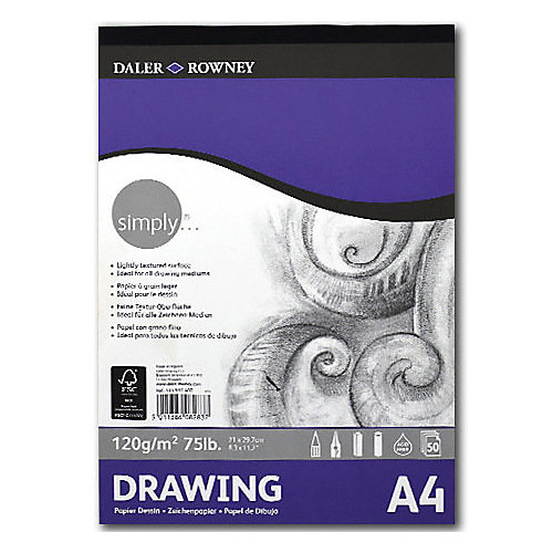 Альбом для акварели Daler Rowney "Simply" А4, 50 листов от Daler Rowney