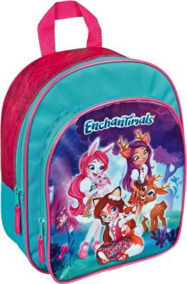 Freizeitrucksack mit Vortasche Enchantimals trkis