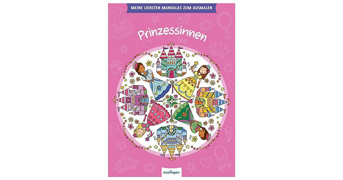 Buch - Meine liebsten Mandalas zum Ausmalen: Prinzessinnen