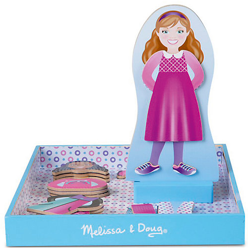 Магнитный набор Melissa & Doug "Забавная мода", Переодень меня