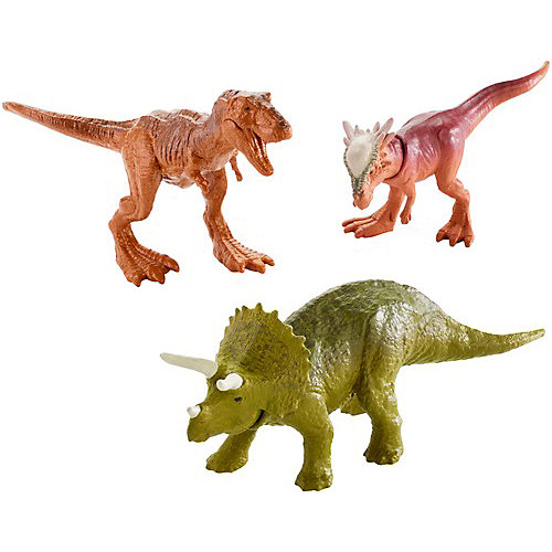 Набор фигурок Jurassic World "Мини-динозавры" 3 шт, вид 3 от Mattel