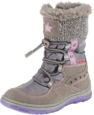 Winterstiefel , TEX grau Gr. 25 Mädchen Kleinkinder