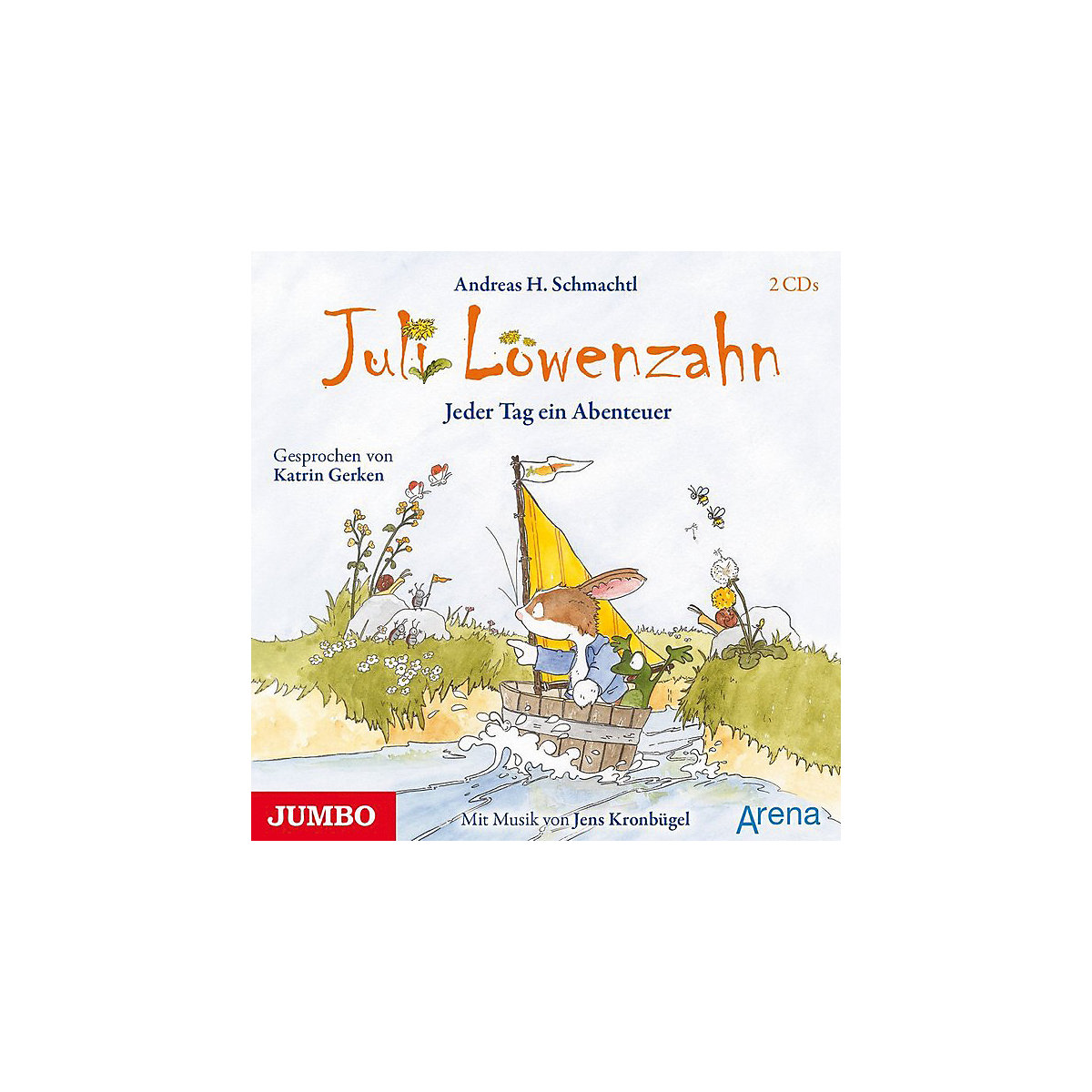 Juli Löwenzahn: Jeder Tag ein Abenteuer 2 Audio-CDs