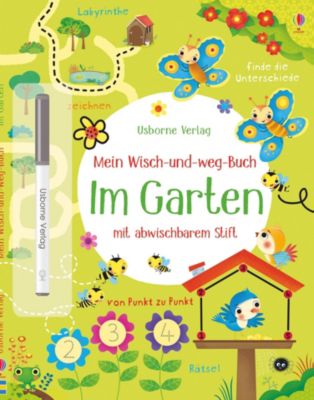 Image of Buch - Mein Wisch-und-weg-Buch: Im Garten