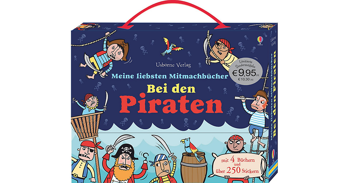 Buch - Meine liebsten Mitmachbücher: Bei den Piraten, 4 Bände