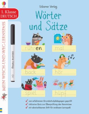 Buch - Mein Wisch-und-weg-Lernspaß: Wörter und Sätze