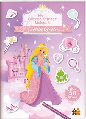 Buch - Mein Glitzer-Sticker-Malspa�: Prinzessinnen