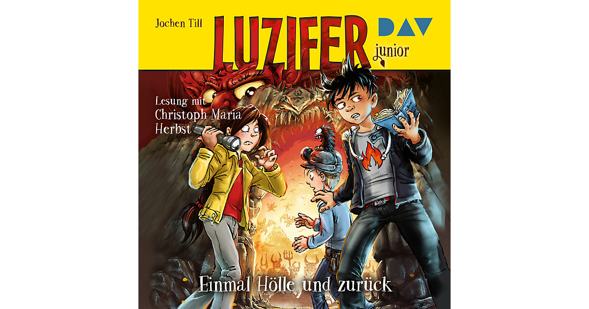 Luzifer Junior: Einmal Hölle und zurück, 2 Audio-CDs Hörbuch