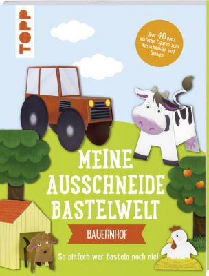 Buch - Meine Ausschneide-Bastelwelt: Bauernhof