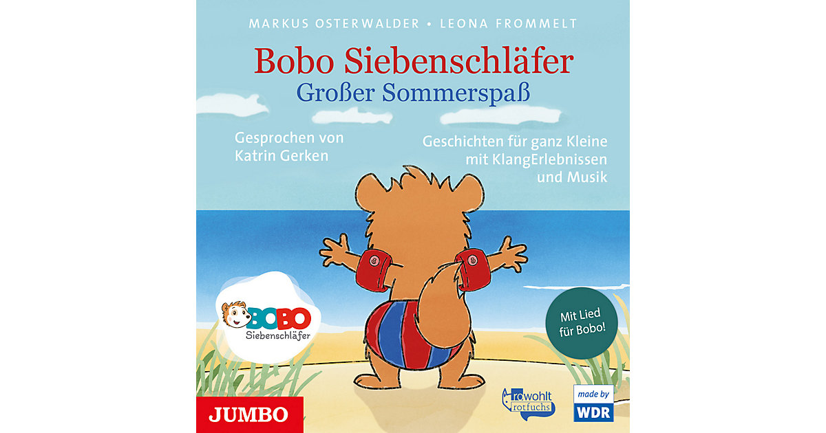 Bobo Siebenschläfer: Großer Sommerspaß, 1 Audio-CD Hörbuch