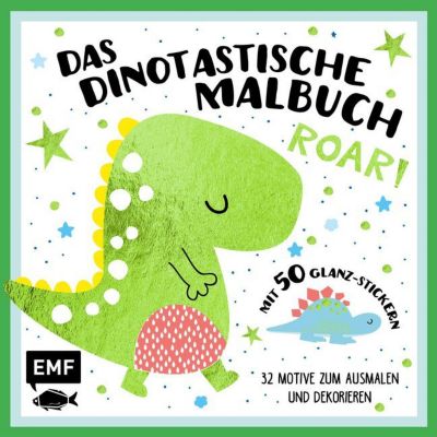 Buch - Das dinotastische Malbuch