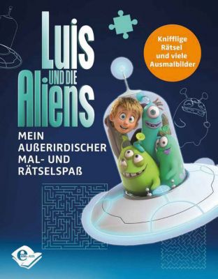 Buch - Luis und die Aliens: Mein außerirdischer Mal- und Rätselspaß