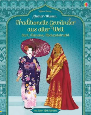 Image of Buch - Sticker-Wissen: Traditionelle Gewänder aus aller Welt