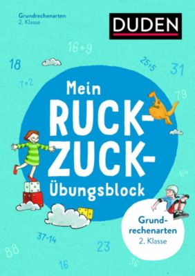 Buch - Mein Ruckzuck-bungsblock: Grundrechenarten 2. Klasse