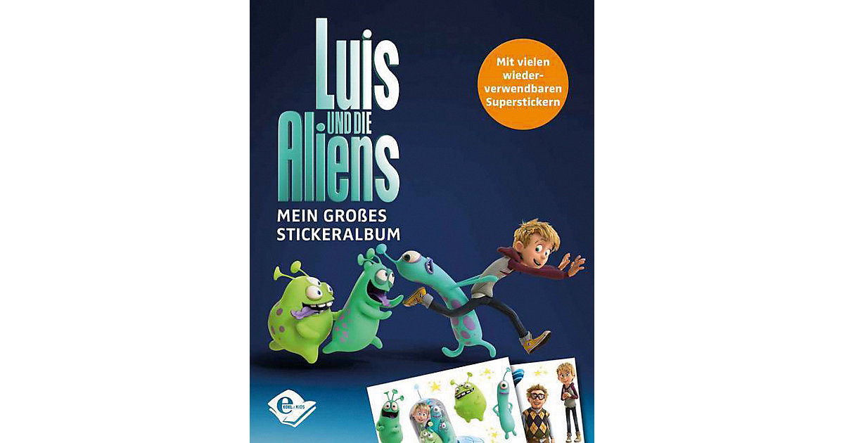 Buch - Luis und die Aliens: Mein großes Stickeralbum