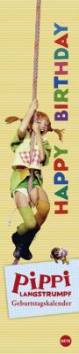 Buch - Pippi Langstrumpf Happy Birthday,Geburtstagskalender