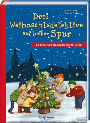 Buch - Drei Weihnachtsdetektive auf heier Spur, Adventskalender