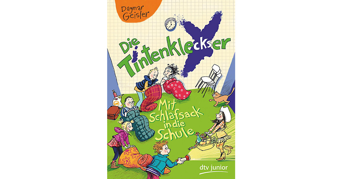 Buch - Die Tintenkleckser: Mit Schlafsack in die Schule, Band 1