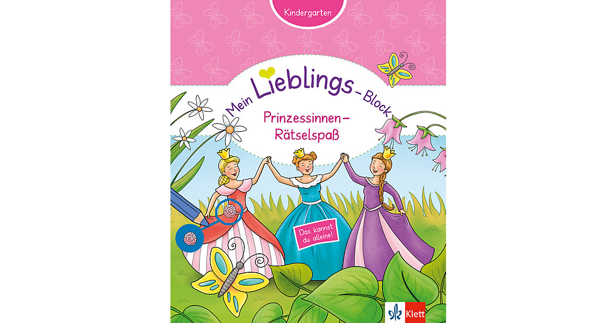 Buch - Klett Mein Lieblings-Block: Prinzessinnen-Rätselspaß