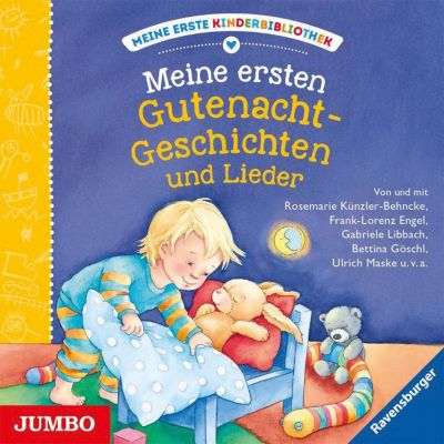 Meine erste Kinderbibliothek: Meine ersten Gutenach-Geschichten und Lieder, 1 Audio-CD Hörbuch