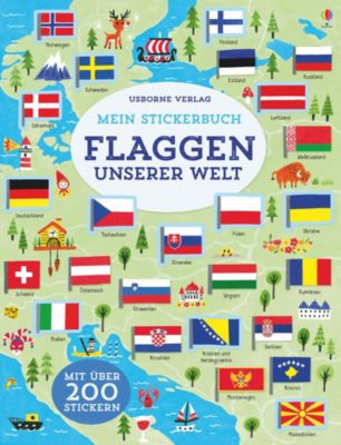 Buch - Mein Stickerbuch: Flaggen unserer Welt
