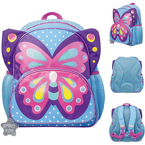 Детский рюкзак Tiger Family "Jumbo Compact Mini" Pretty Butterfly - розовый/розовый от TIGER FAMILY
