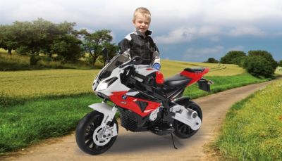 Lizenz Elektro Motorrad BMW S1000RR Mini 1x 12W 6V 4Ah Kinder Elektro 