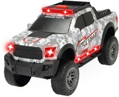 Машинка Dickie Toys Scout Ford F150 Raptor, 33 см, свет и звук