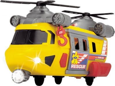 Rescue Copter Rettungshelikopter 18 cm lang Spielzeug Dickie Toys 203302003 