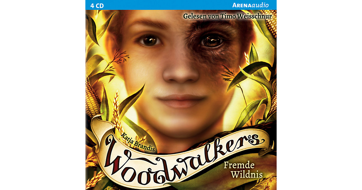 Woodwalkers: Fremde Wildnis, 4 Audio-CDs Hörbuch