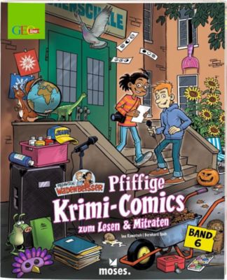 Buch - Redaktion Wadenbeißer: Pfiffige Krimi-Comics zum Lesen & Mitraten, Band 6
