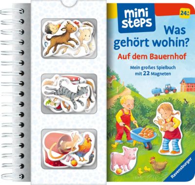 Image of Buch - ministeps® Was gehört wohin? Auf dem Bauernhof