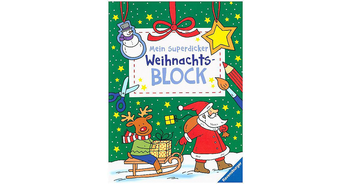 Buch - Mein superdicker Weihnachtsblock