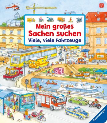 Image of Buch - Mein großes Sachen suchen: Viele, viele Fahrzeuge